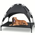 Outdoor Dog Cot With Canopy