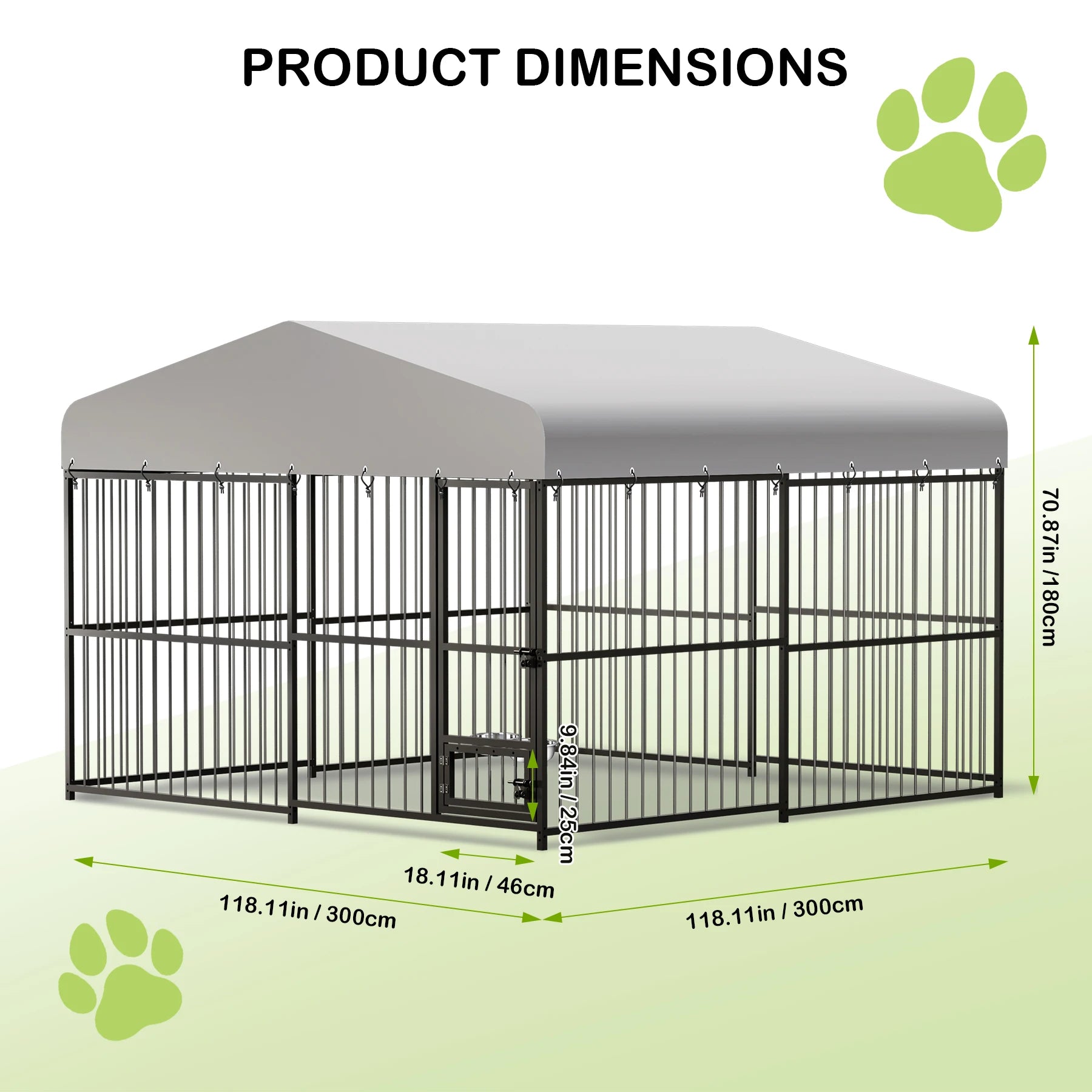 Outside Heavy-Duty Cage