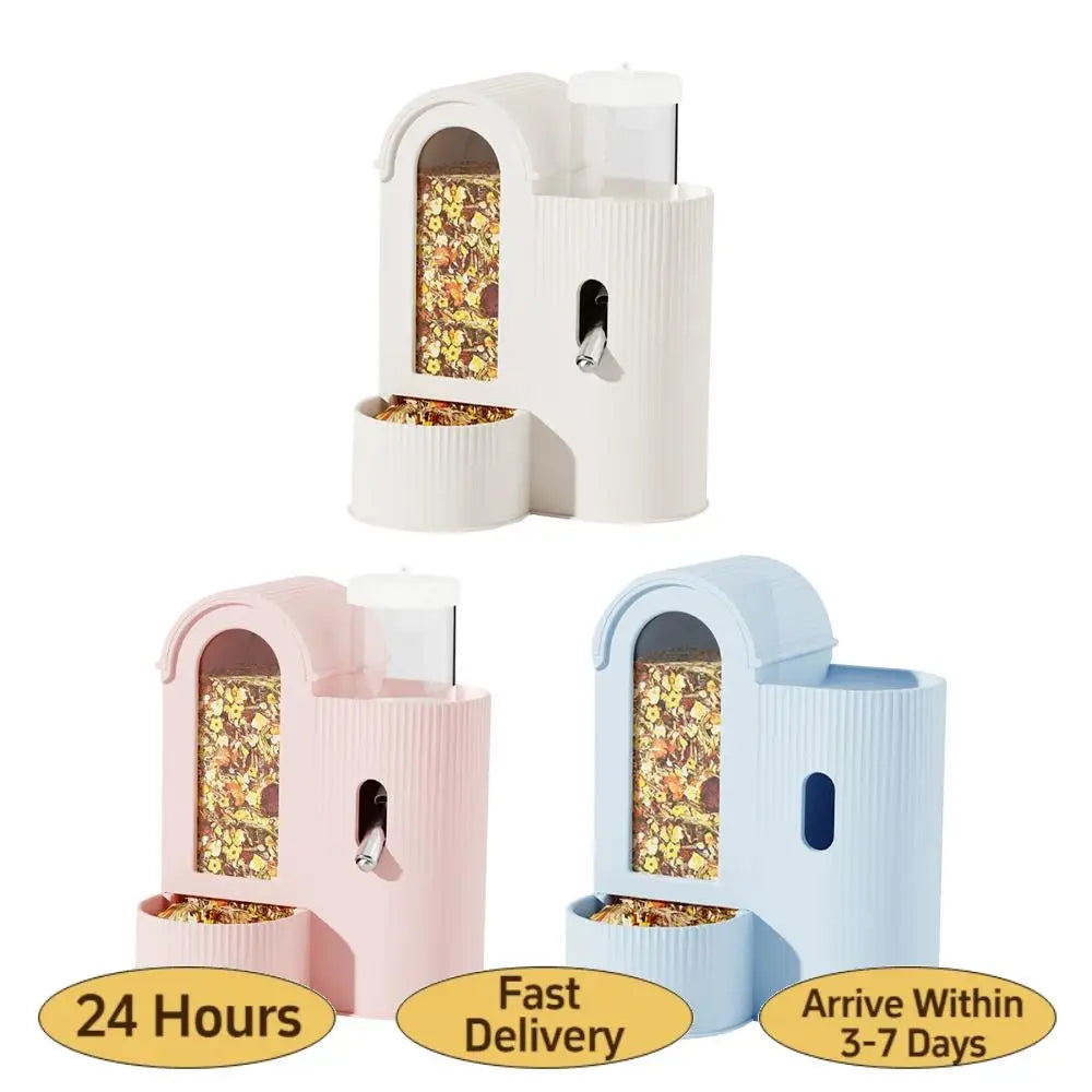 2-in-1 Automatic Water & Food Dispenser