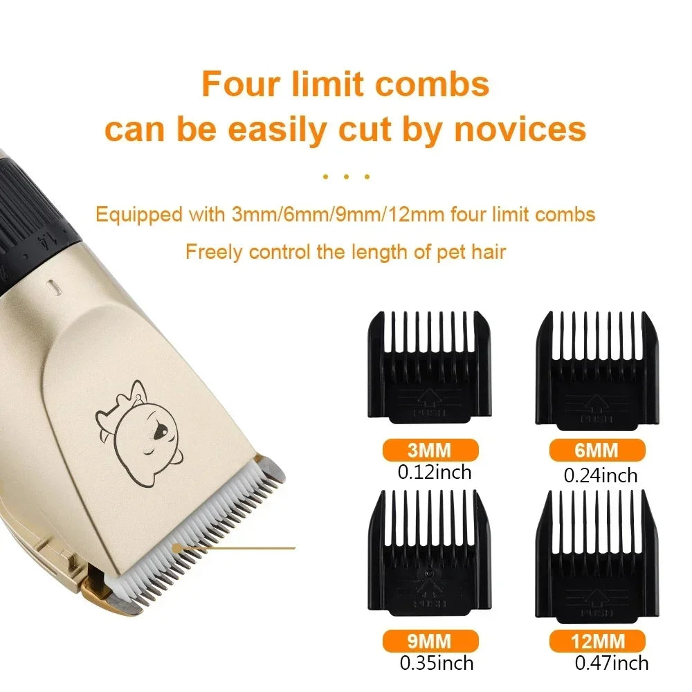Professional Hair Clipper Electrical Grooming Trimmer