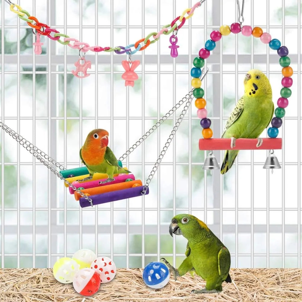 11 PCS Bird Toys