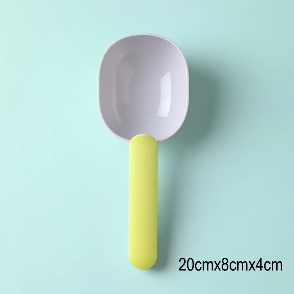 Pet Food Shovel with Sealing Bag Clip