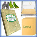100PCS Gravel Liner Paper for Bird Cage