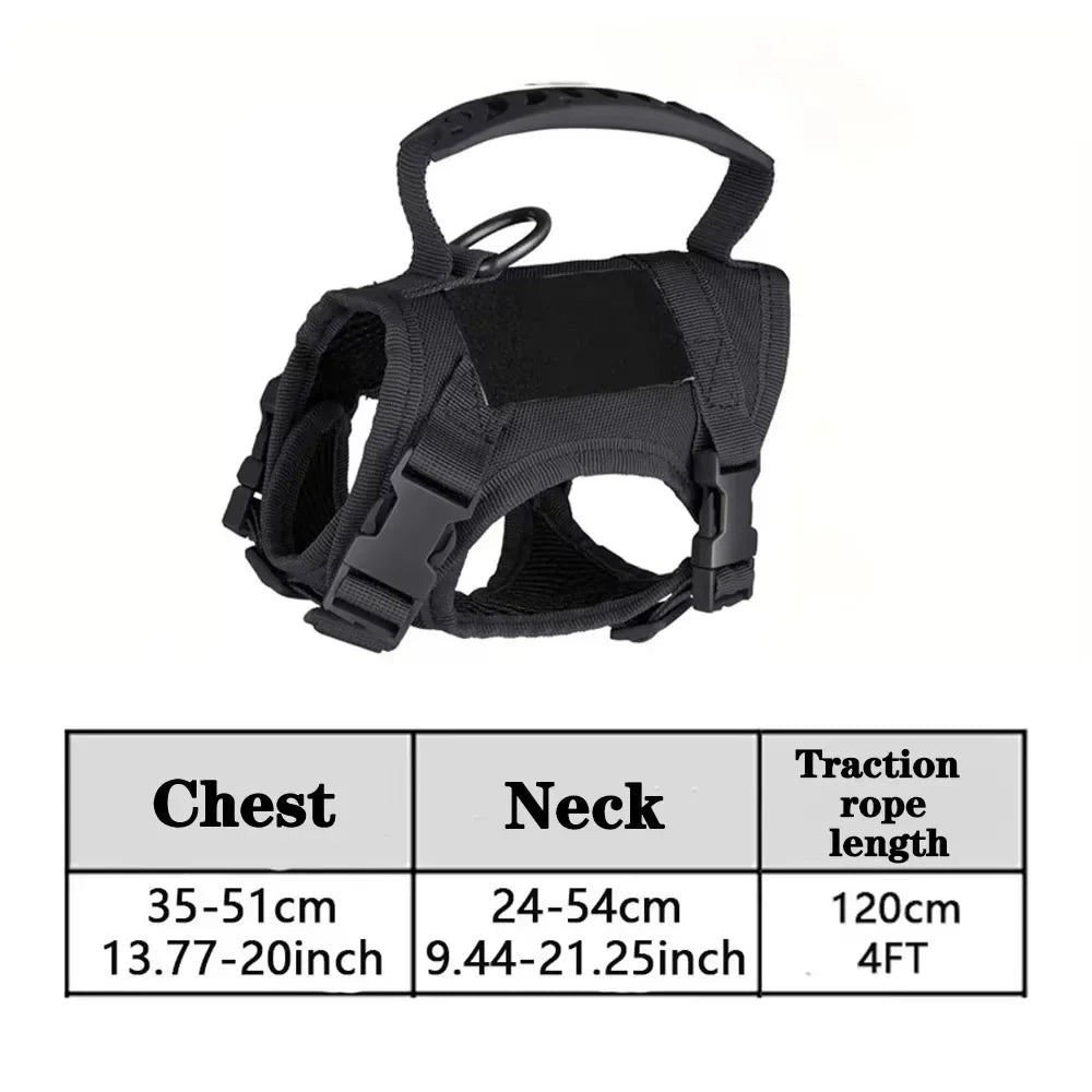 Tactical Escape Proof Harness Leash