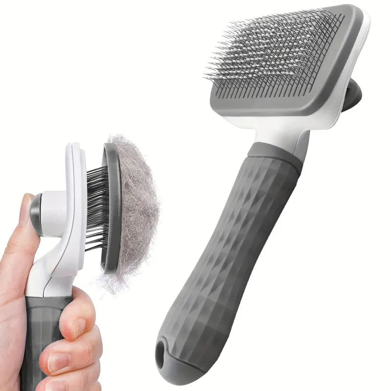 Self Cleaning Pet Grooming Brush