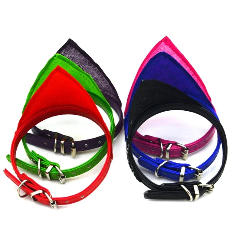 Printed Adjustable Pet Bandana Collar