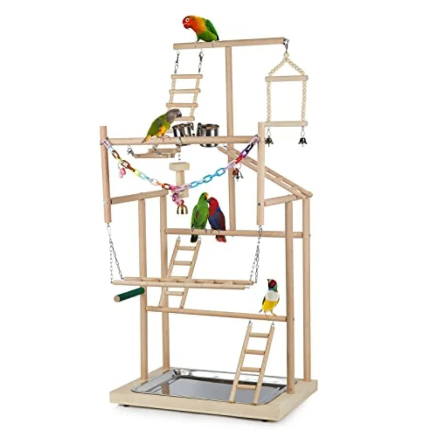 Pet Parrot Playstand