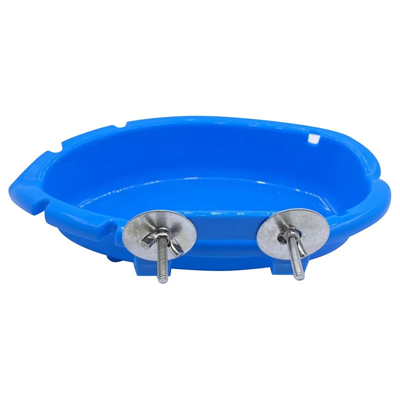 Parrot Multifunction Creative Blue Bathtub Animal Cage