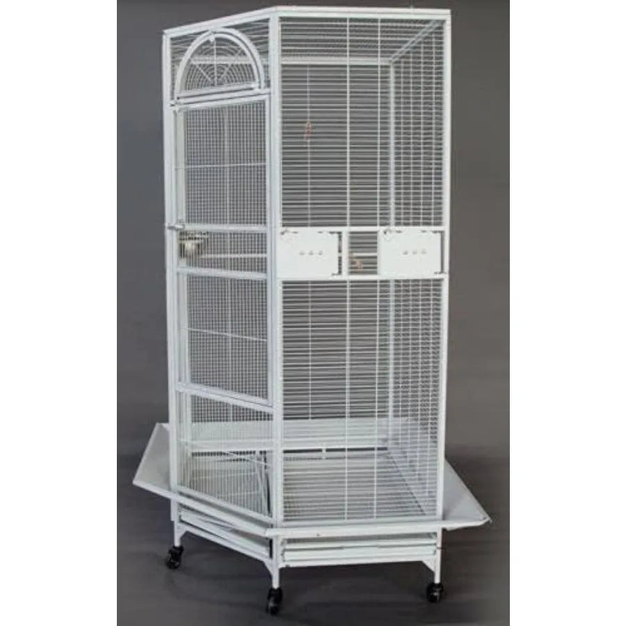 Large Corner Bird Flight Breeding Rolling Cage