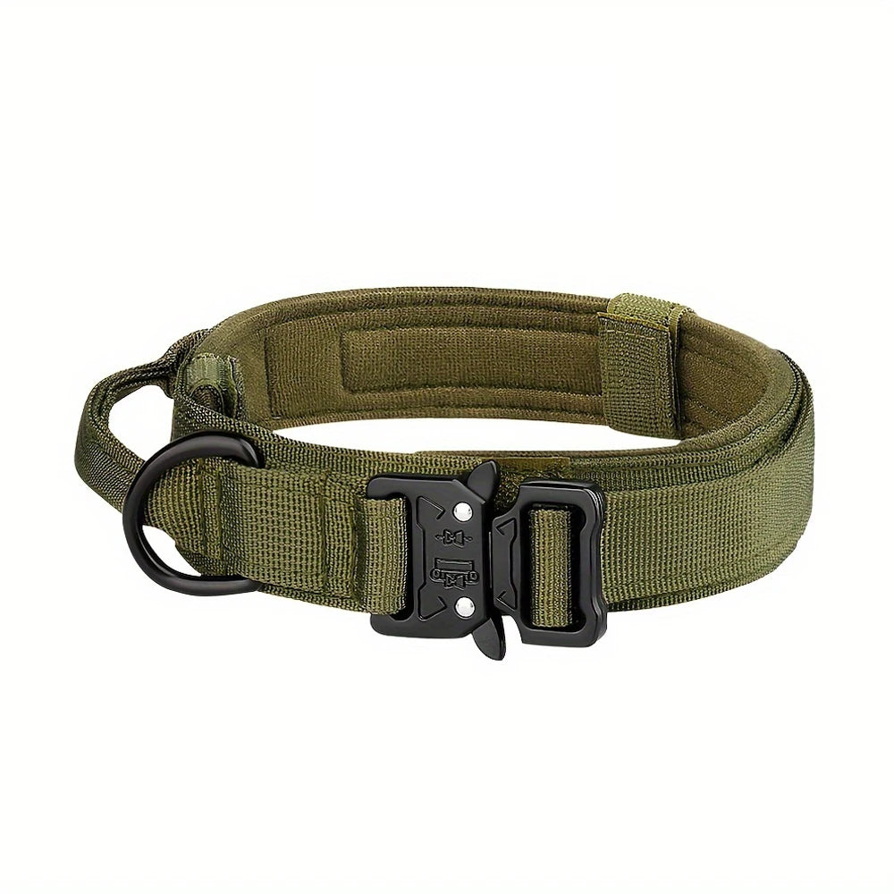 Adjustable Tactical Dog Collar and Leash