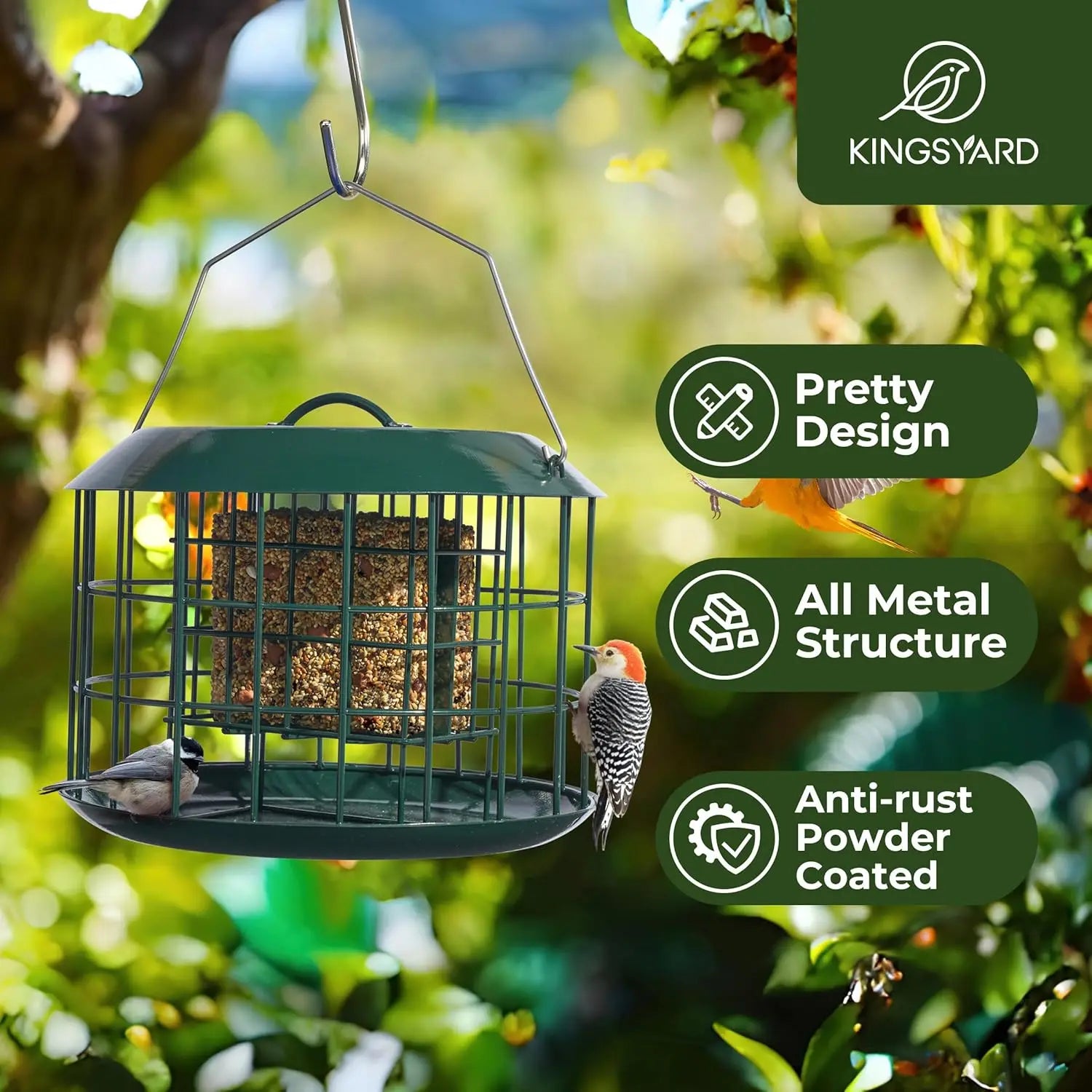 Squirrel Proof Suet Feeder