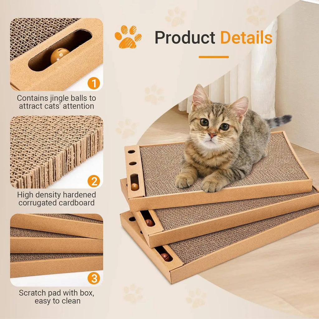 6 Pcs Cat Scratching Board
