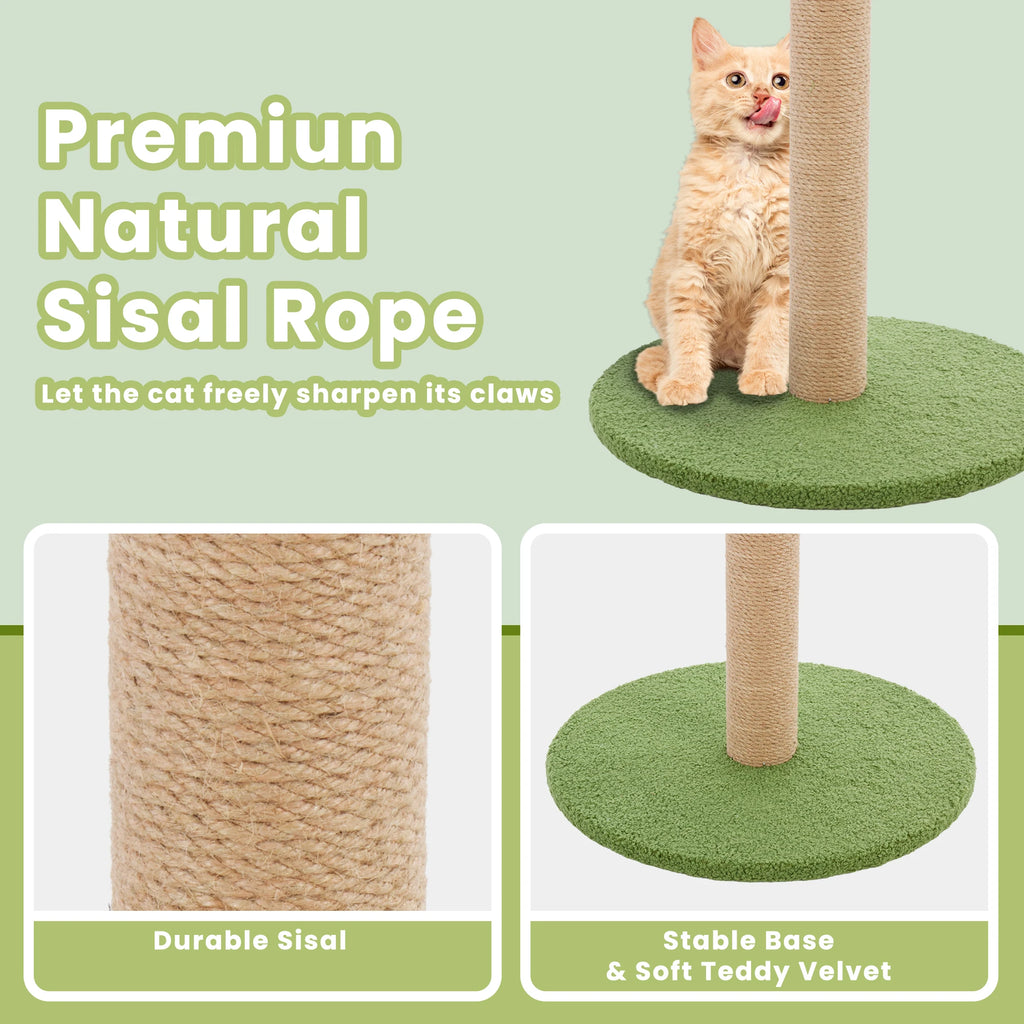 33In Tall Cat Scratching Post
