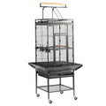 Wrought Iron Bird Cage with Playtop