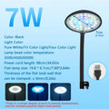 USB Fish Tank Small Clip Light Water Grass Light LED 3/5/7W Color Changing Adjustable Light Splash Proof Restore Natural Colors