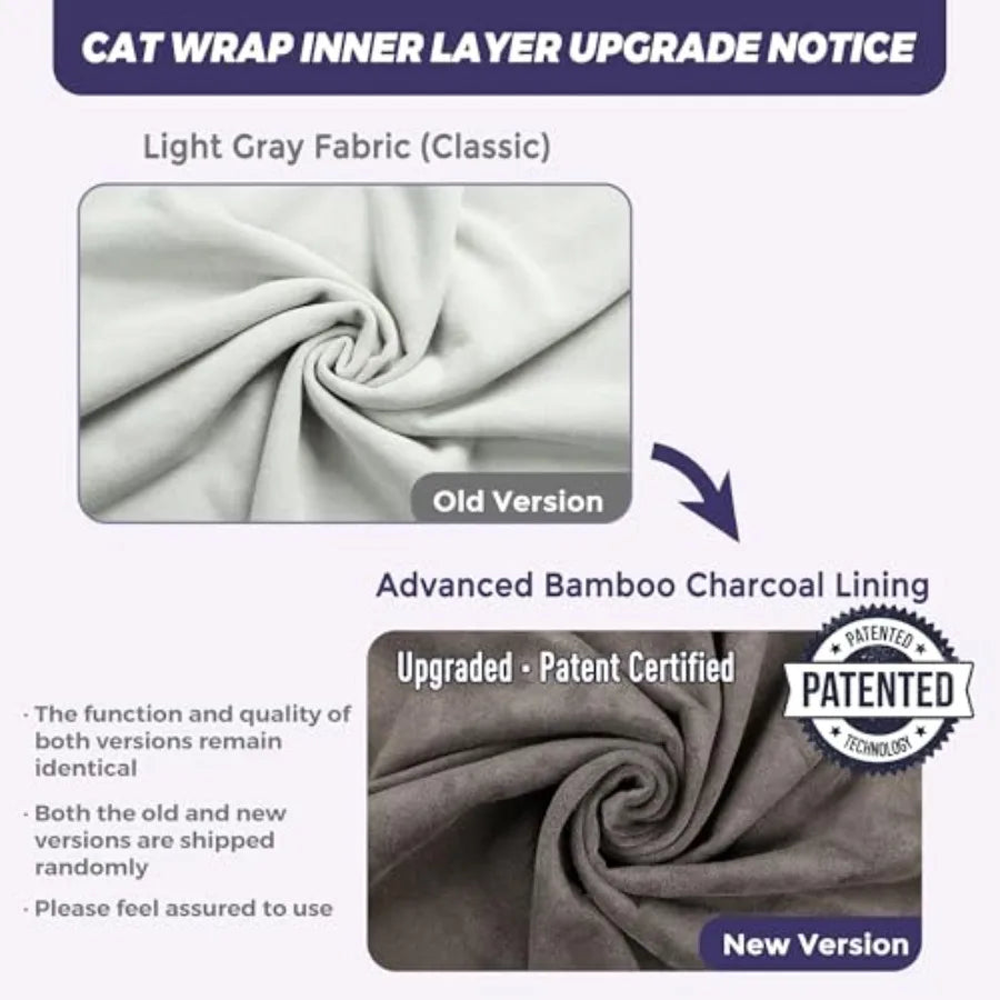 27.6 Cat Wrap for Grooming Cat Wrap