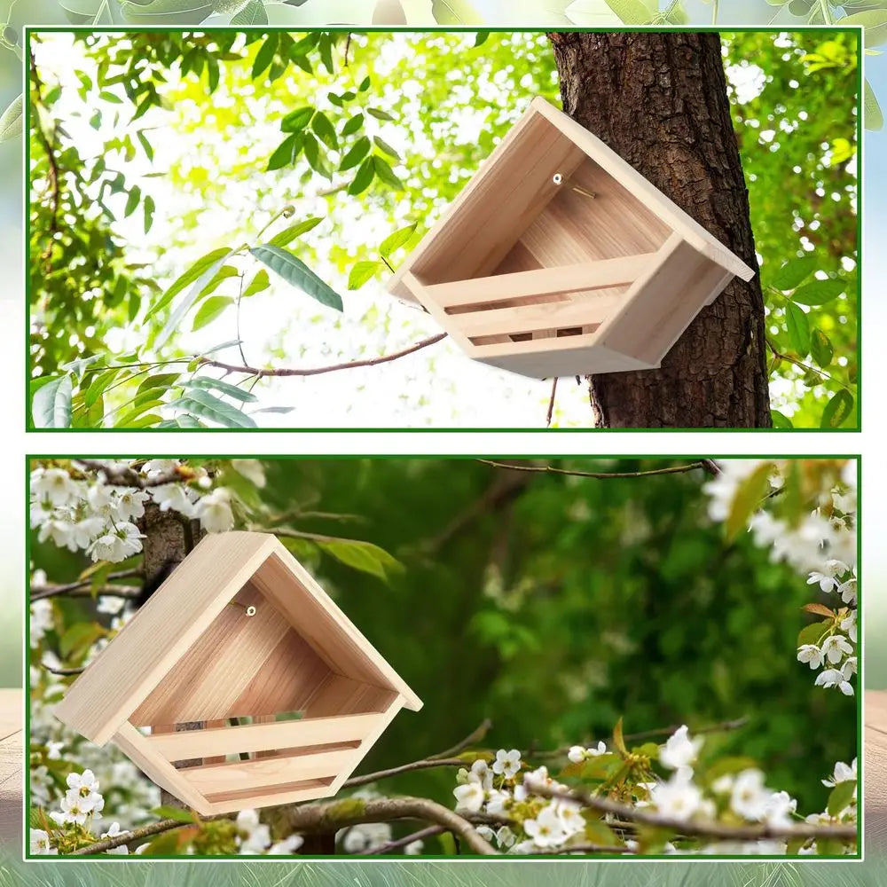 2 Pcs Cedar Dove Nesting Box