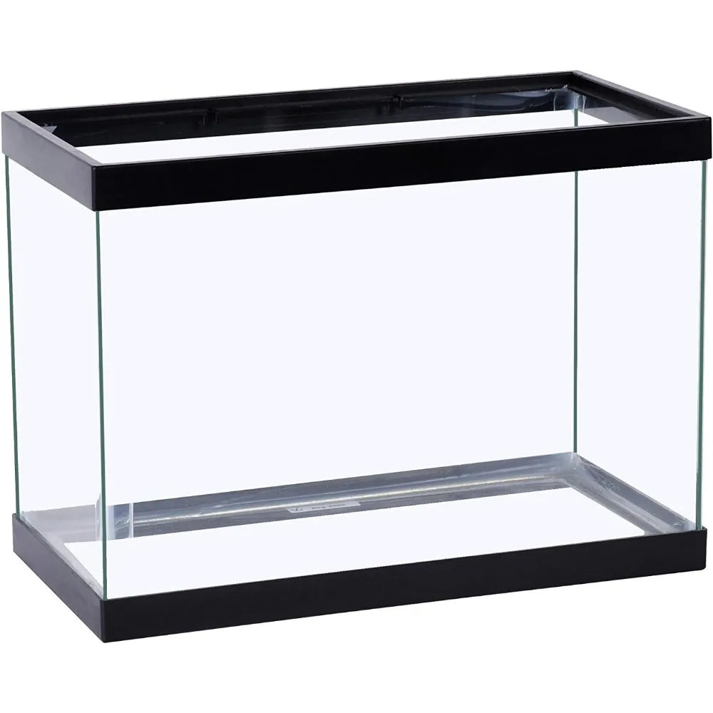 5 5 Gallon Rectangular Glass Aquarium Tank for Fish