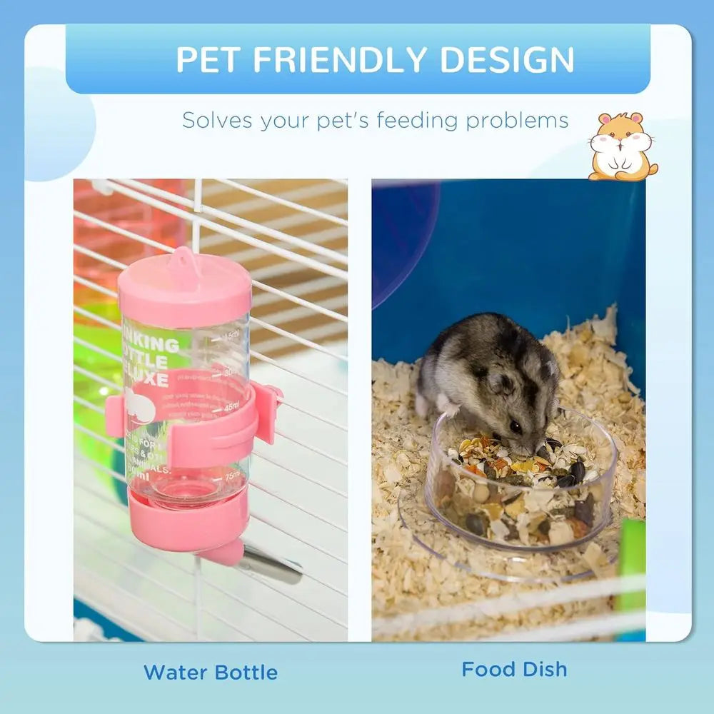 5-Tier Hamster Cage with Tubes, Tunnels