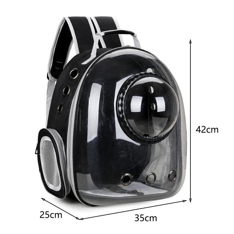 Pet Backpacks Breathable Portable Transparent Backpack