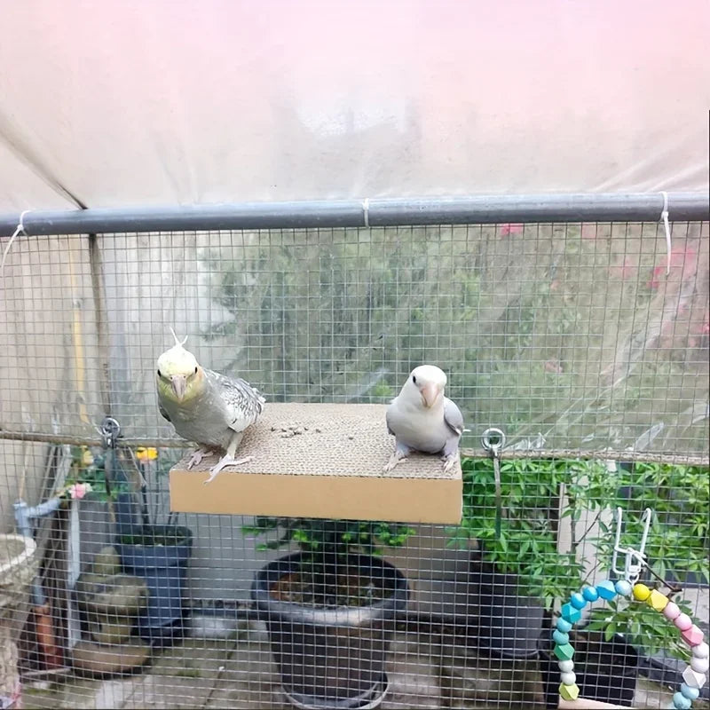 Pet bird paper tearing toy