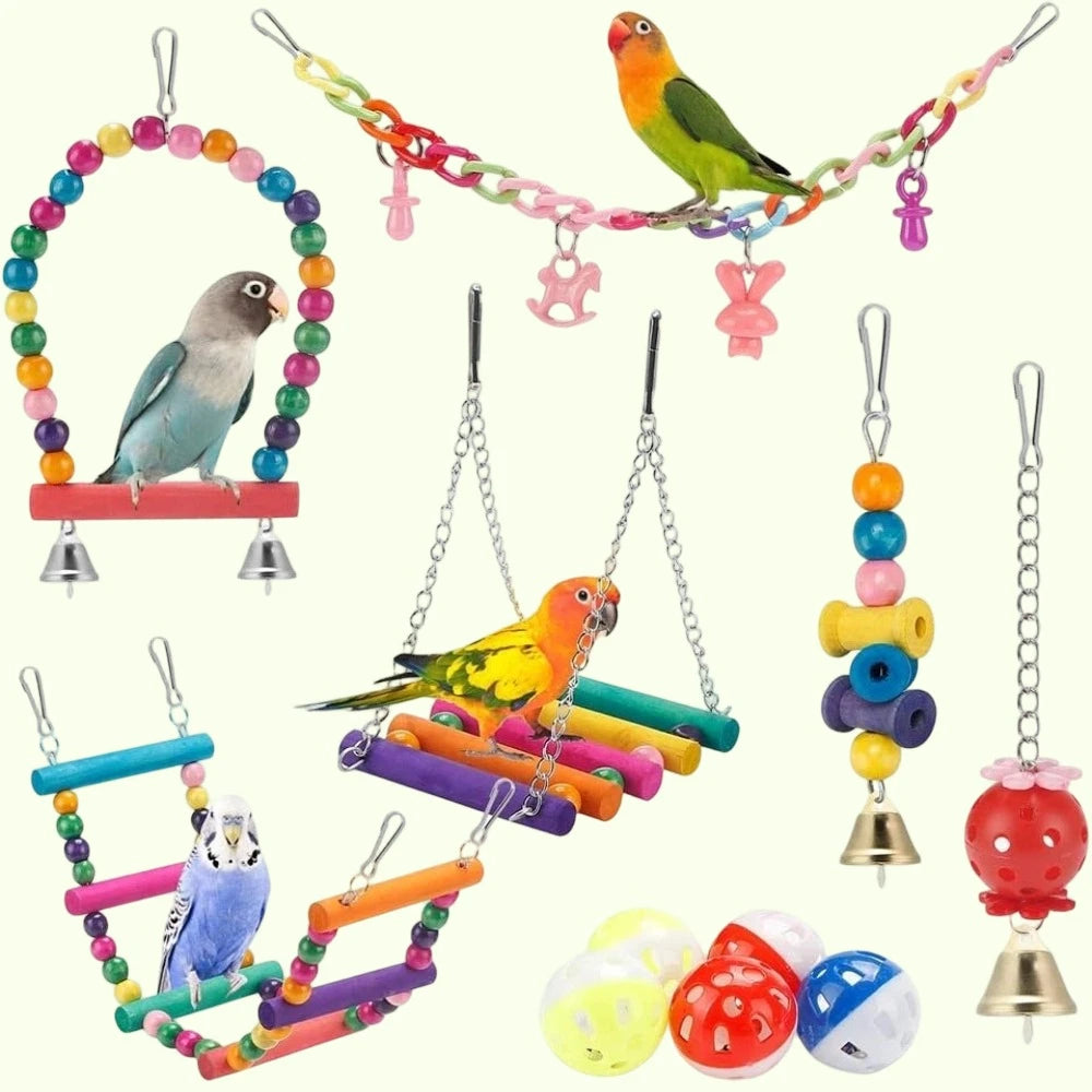 11 PCS Bird Toys