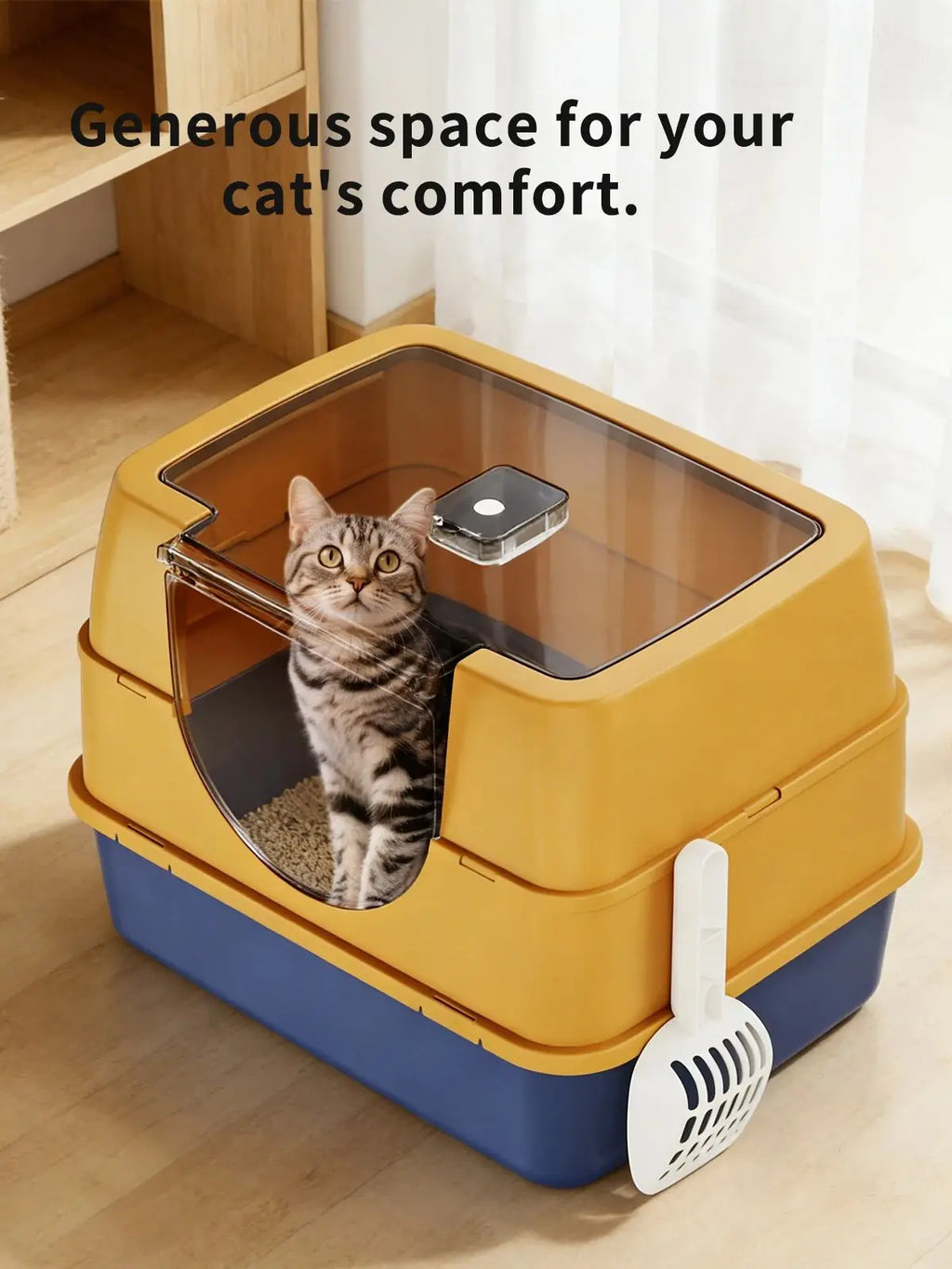 Stainless Steel Litter Box with Lid