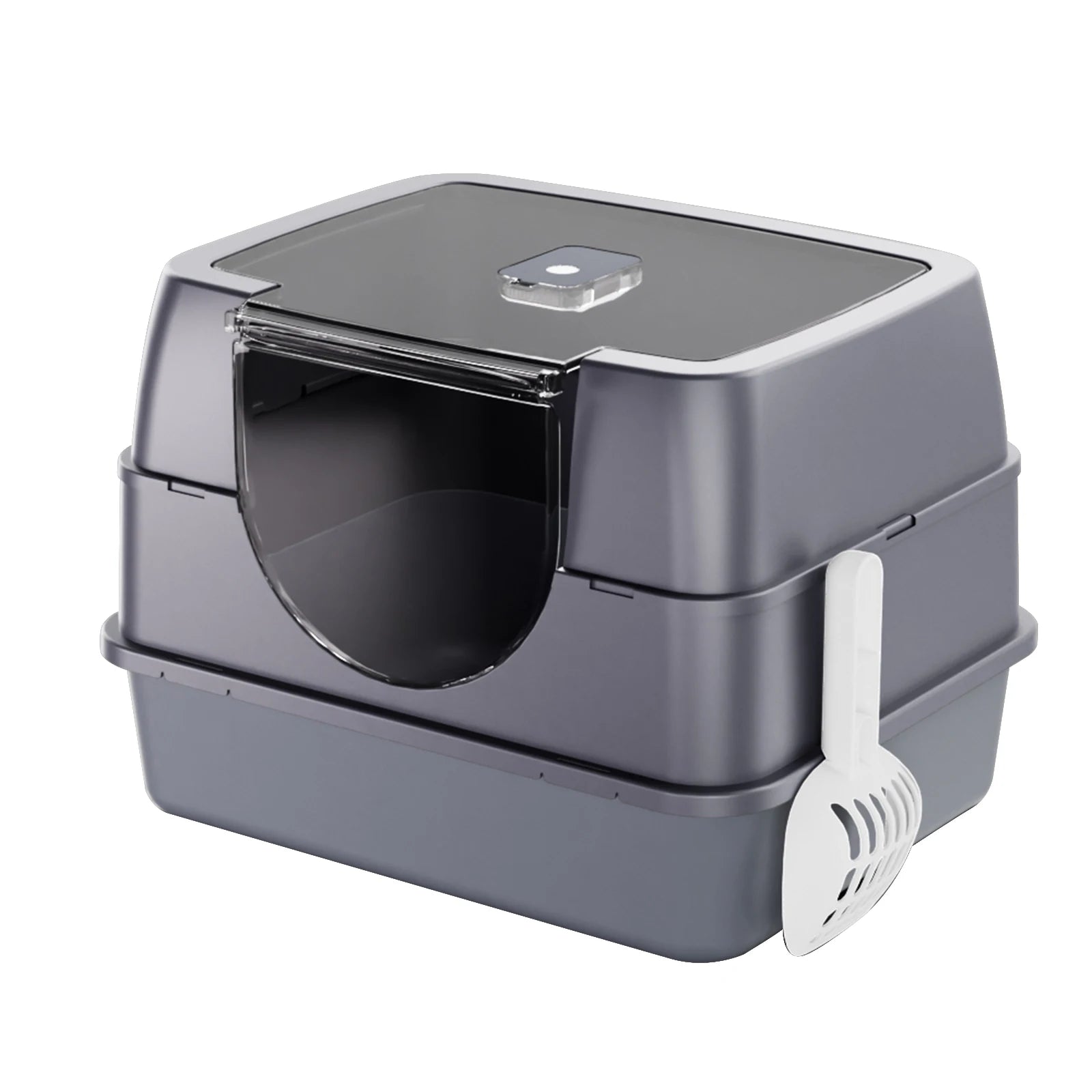 Stainless Steel Litter Box with Lid