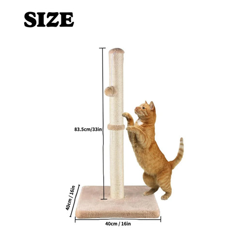 32" Tall Cat Scratching Post