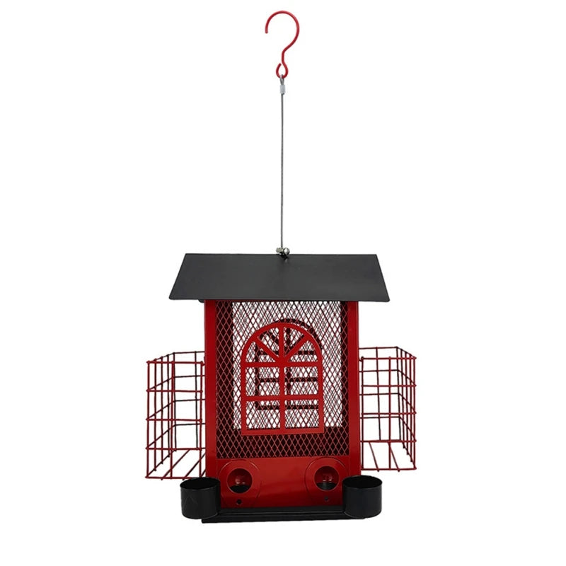 Squirrel Proof House-shaped Bird Feeder