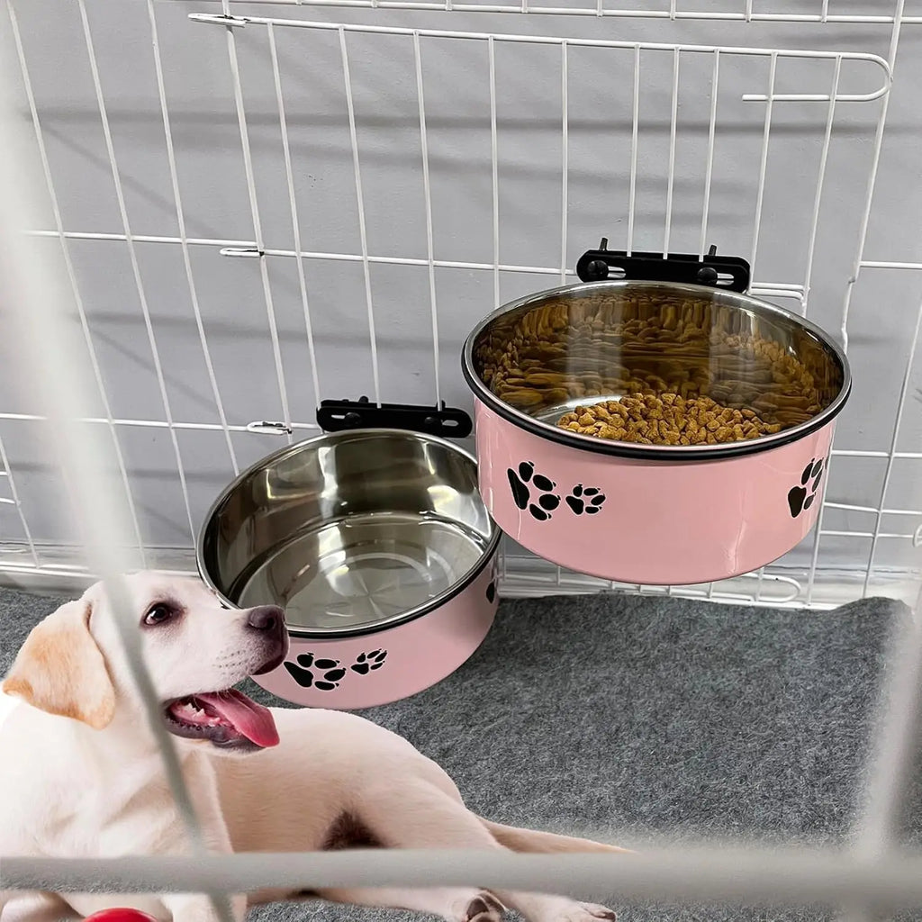 Crate Food and Water Bowl