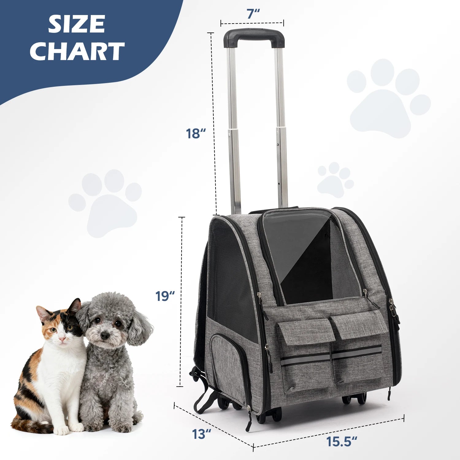 Rolling Pet Carrier