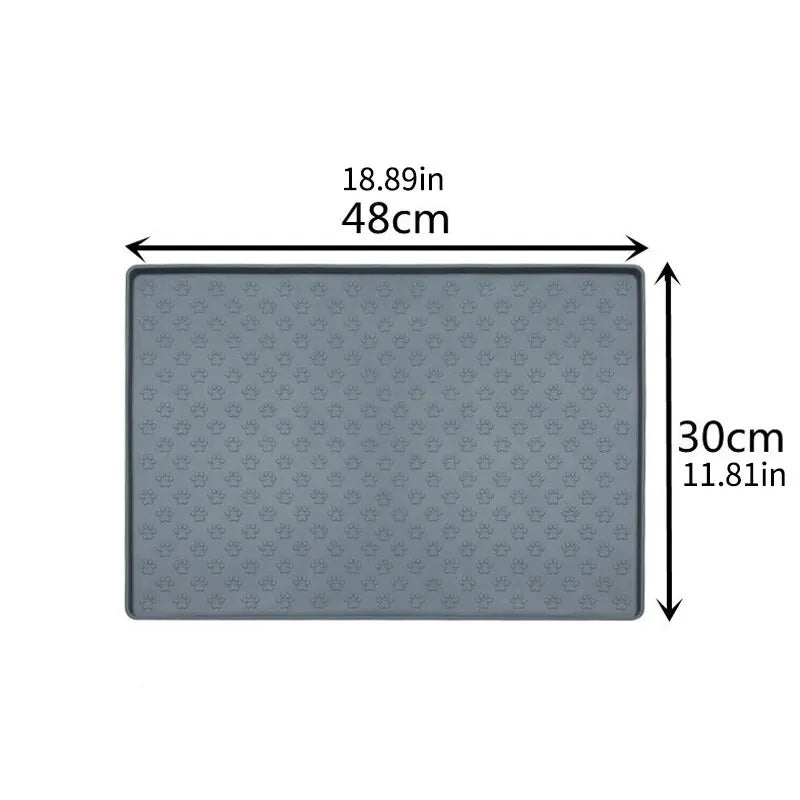 Foldable Pet Silicone Feeding Mat