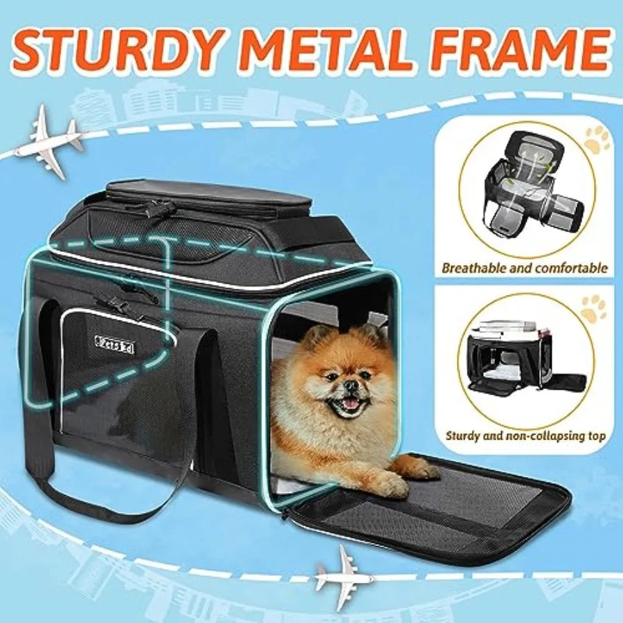 Top-Expandable Pet Carrier