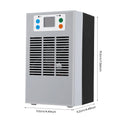 100W Fish Tank Cooling Heating Machine, Aquarium 30L Fish Tank Water Heater Air Conditioner LED Screen 10-40°C Control