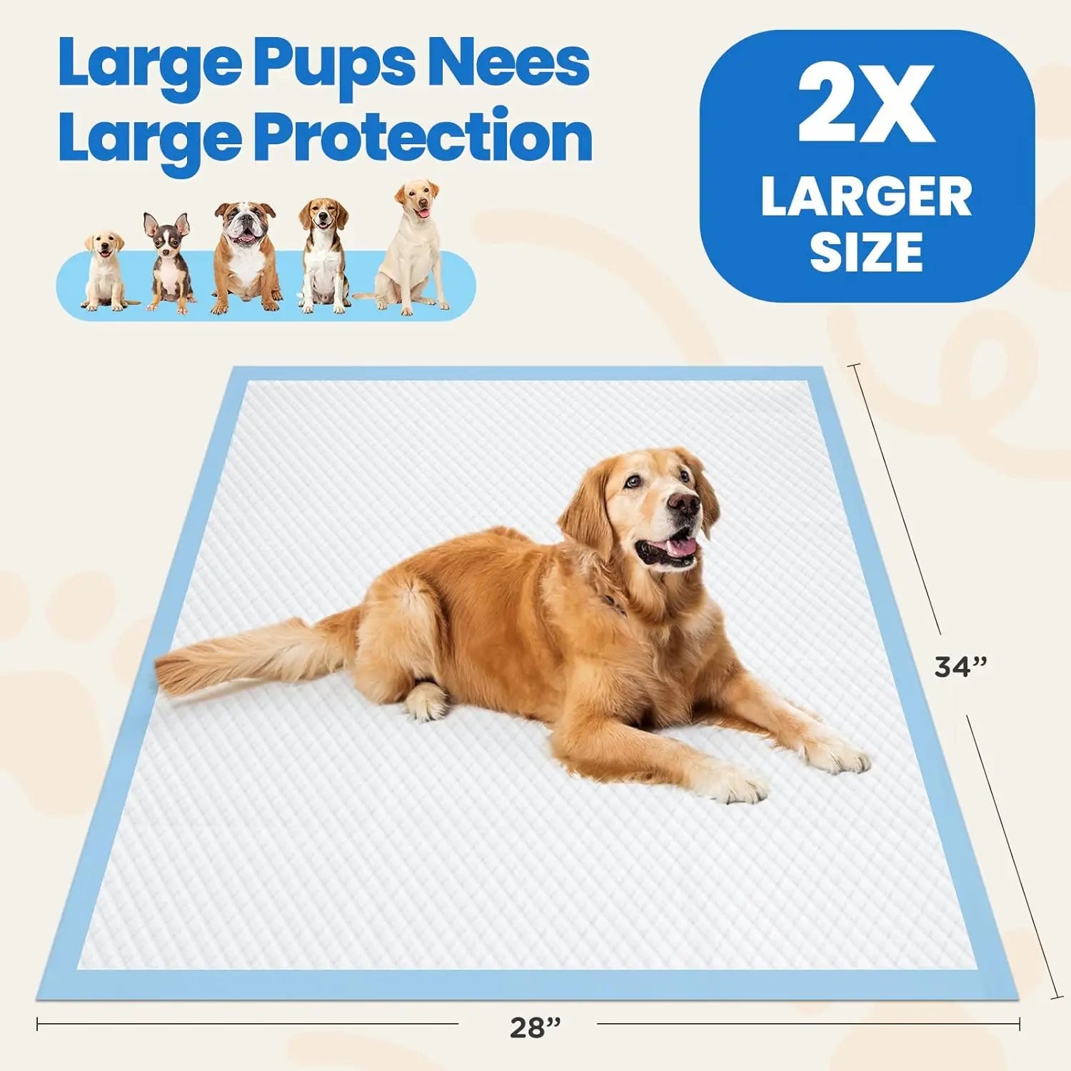 Extra Large Dog Pee Pads