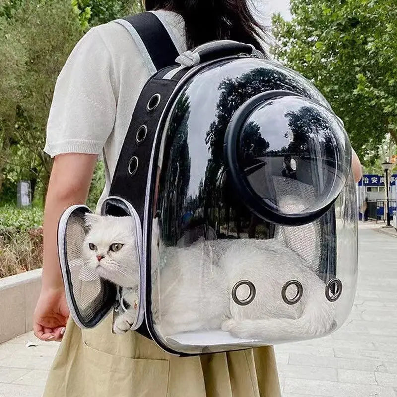 Pet Backpacks Breathable Portable Transparent Backpack
