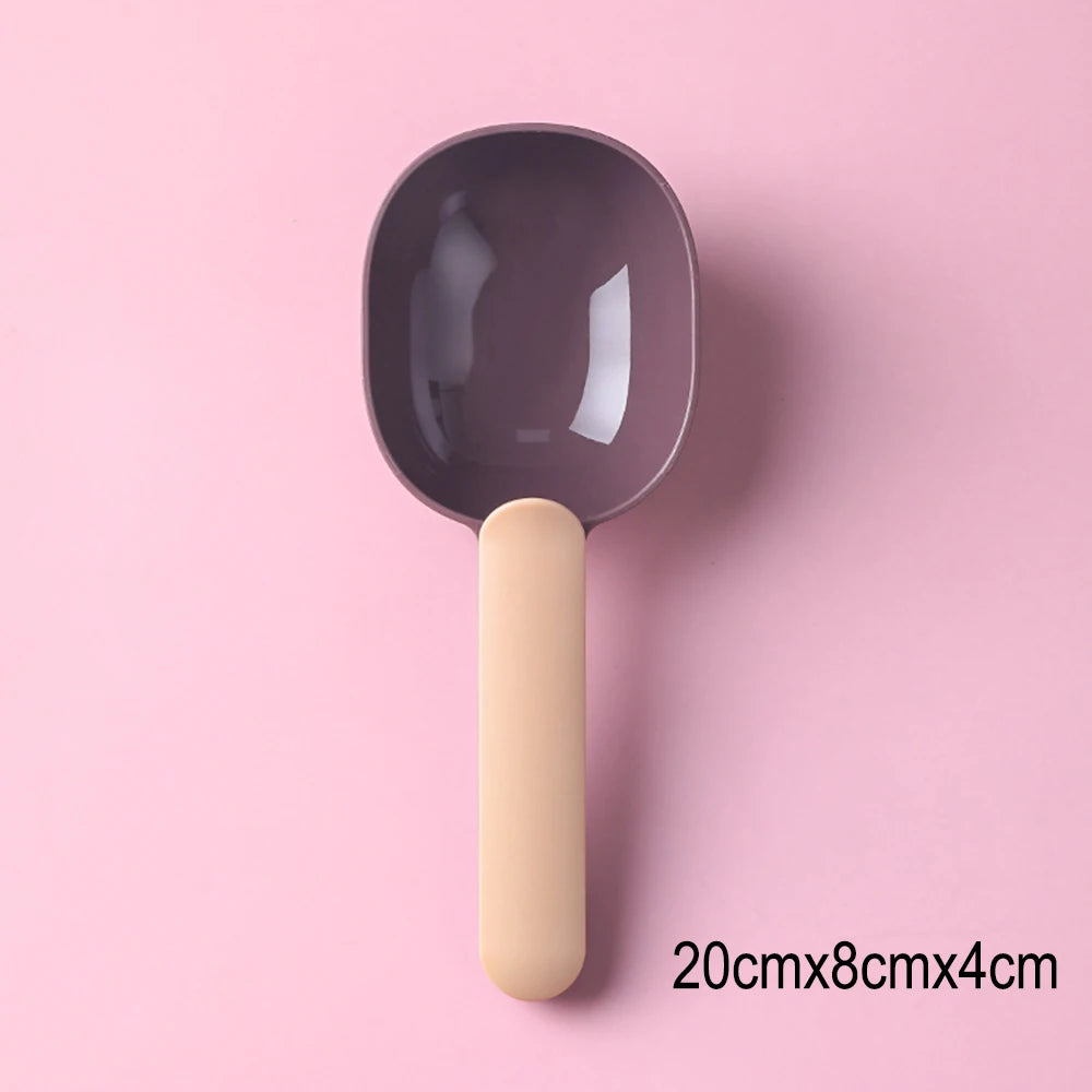 Pet Food Shovel with Sealing Bag Clip