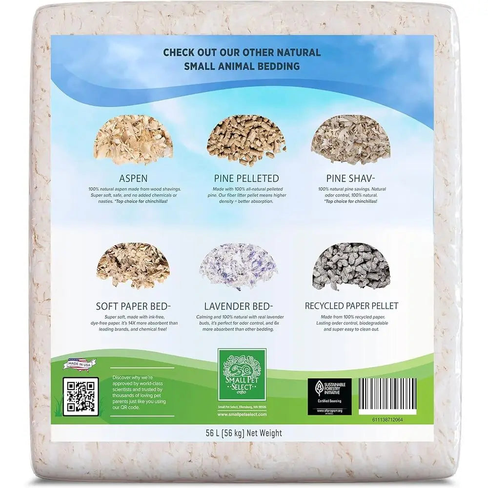 White Paper Bedding, Small Animals