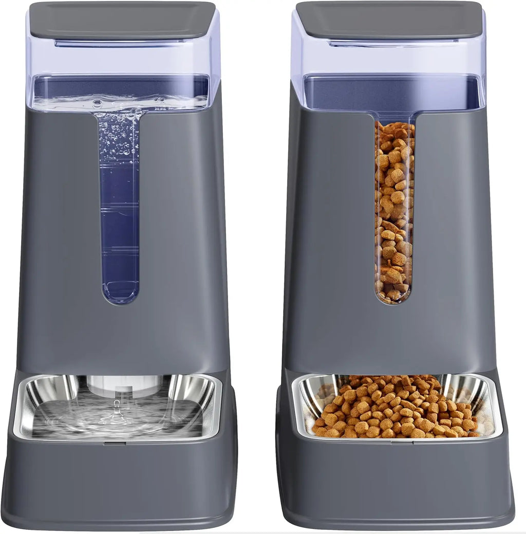 Automatic Pet Feeder and Water Dispenser