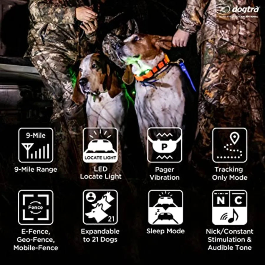 Pathfinder 2 Hunting Ecollar GPS Dog Training Collar