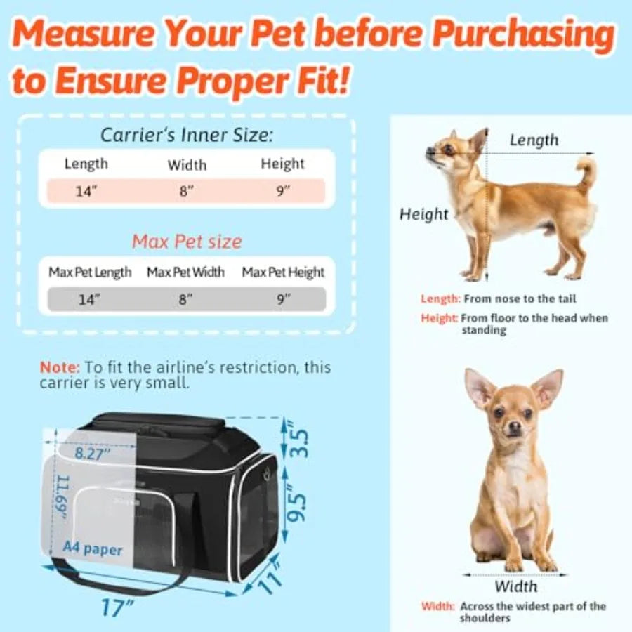 Top-Expandable Pet Carrier