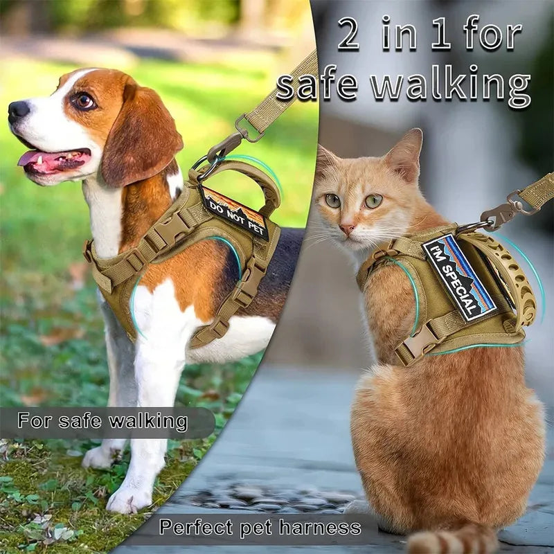 Tactical Escape Proof Harness Leash