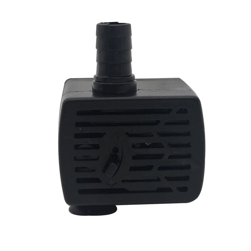 Ultra Quiet USB Aquarium Fish Tank Filtration Pump Mini Pet Fountain Submersible Adjustable Flow Water Circulation Pump 5V 5W