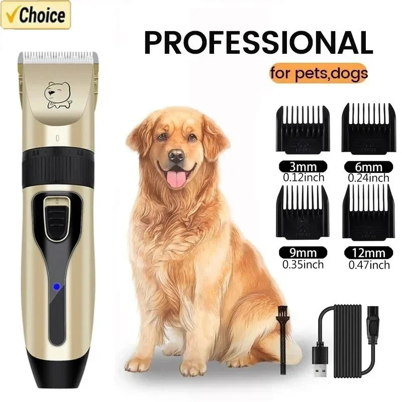 Professional Hair Clipper Electrical Grooming Trimmer