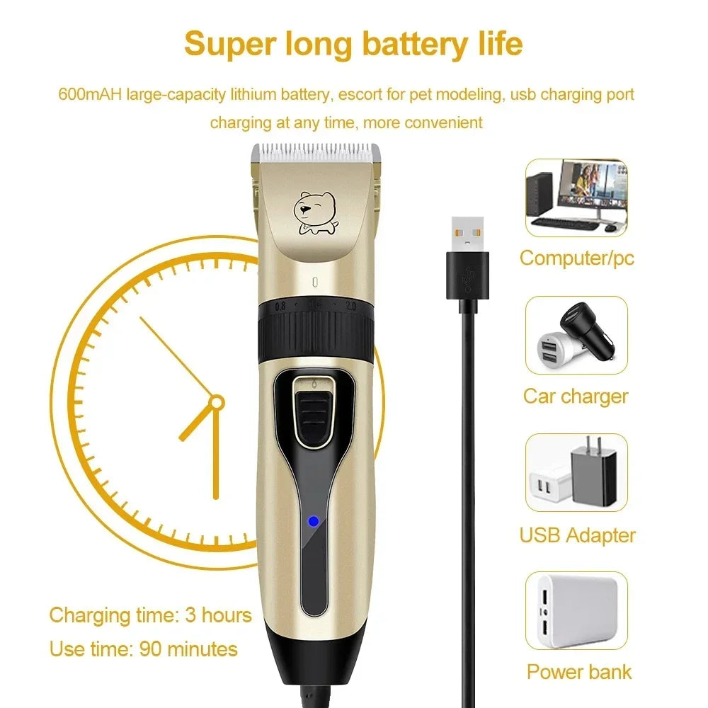 Professional Hair Clipper Electrical Grooming Trimmer