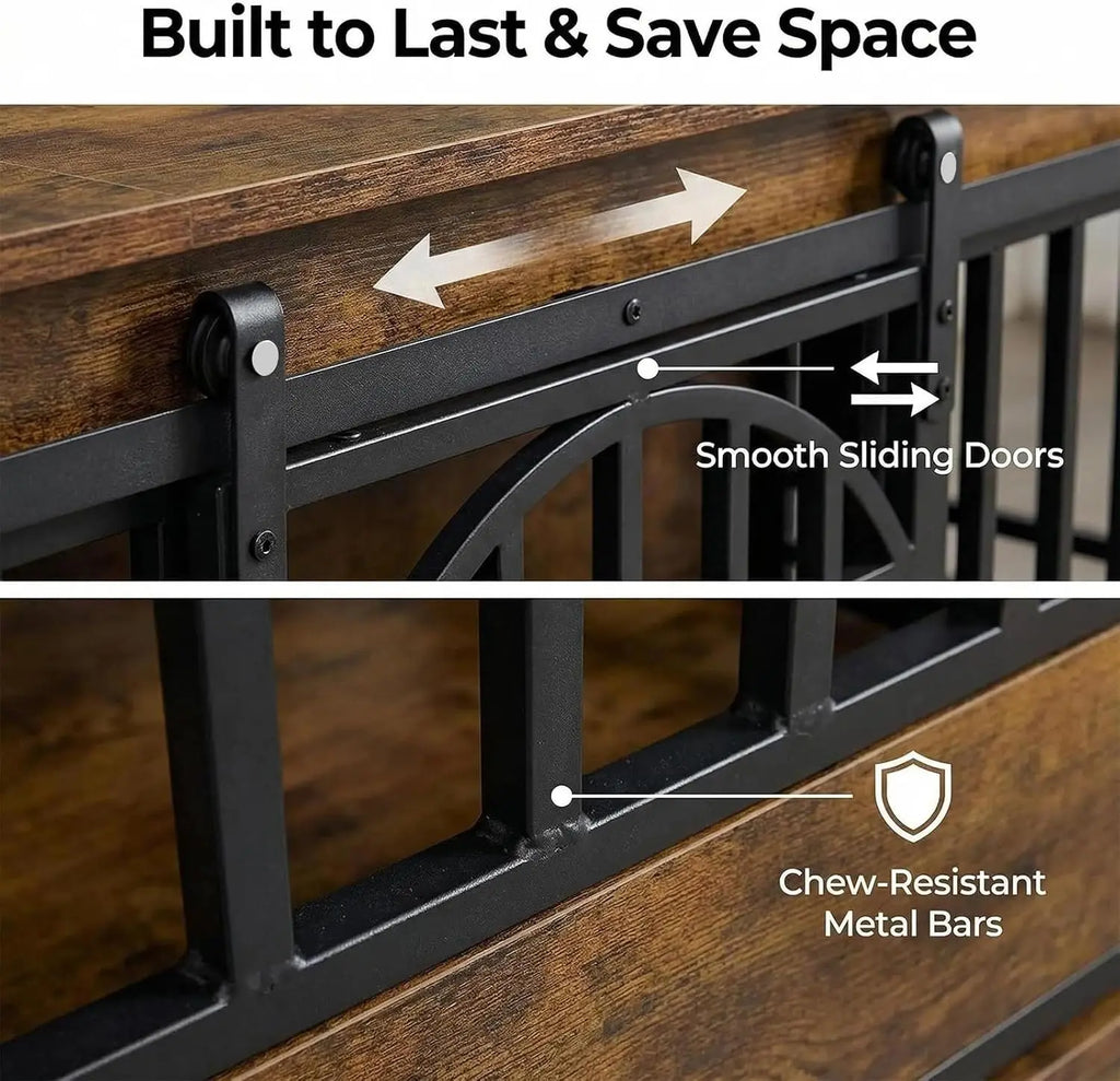 Extra Large Double Dog Crate Furniture